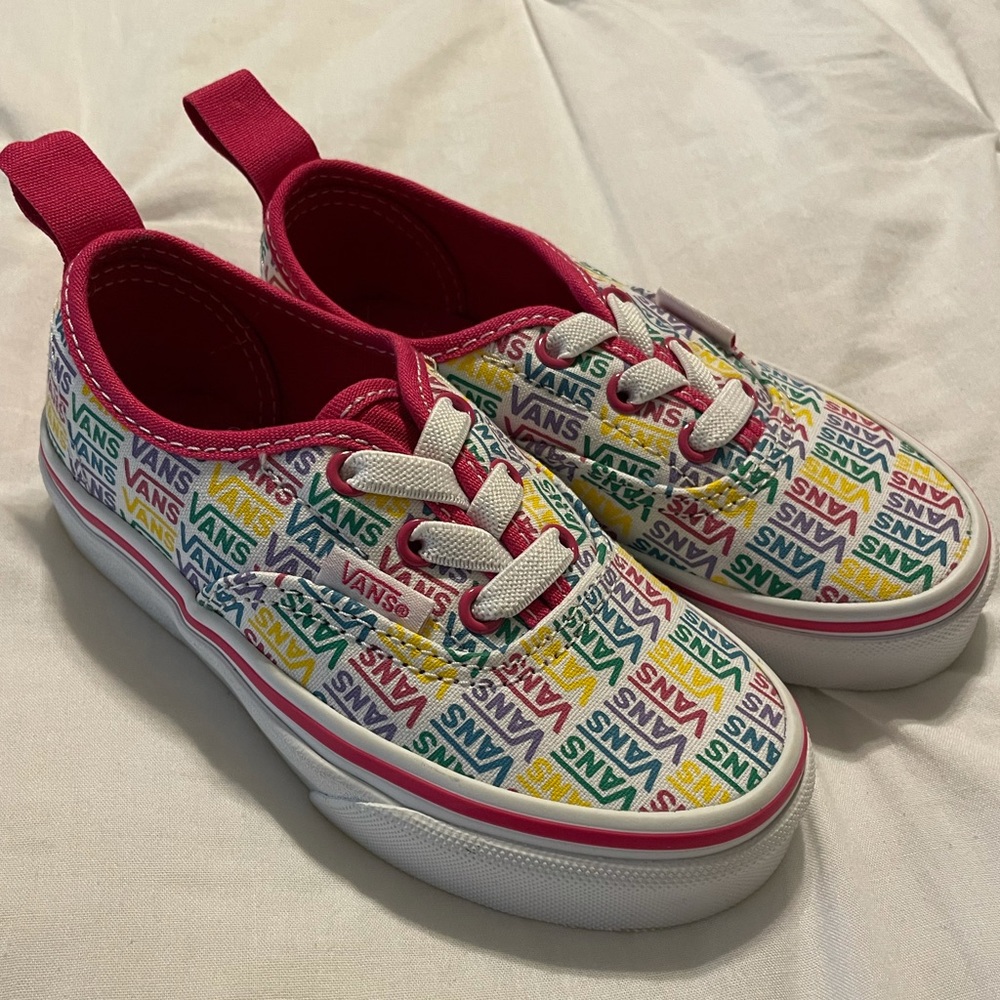 Toddler Girls Vans All Over Print Size 10